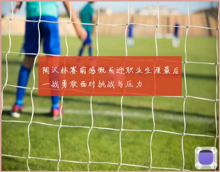 陶汉林赛前感慨或迎职业生涯最后一战勇敢面对挑战与压力